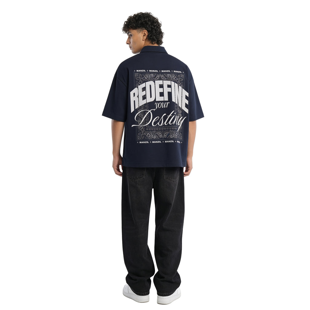 Redefine Your Destiny - Oversized Graphic Johnny Polo By N-XI Culture