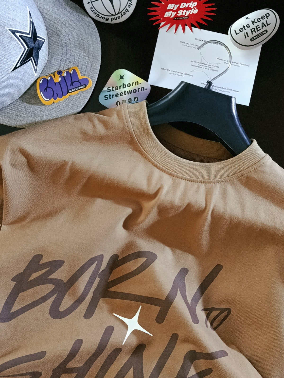 Born to Shine - Brown