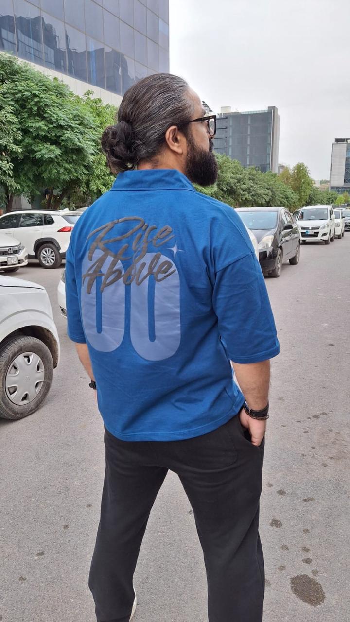 Rise Above - Oversized Graphic Johnny Polo By N-XI Culture