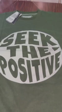 Seek the Positive - Olive Green